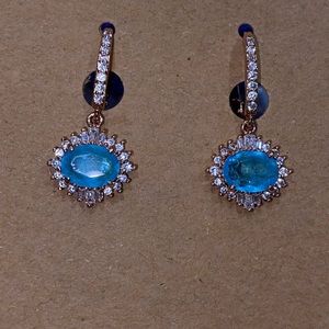 Bomb Party Rose Gold Earrings